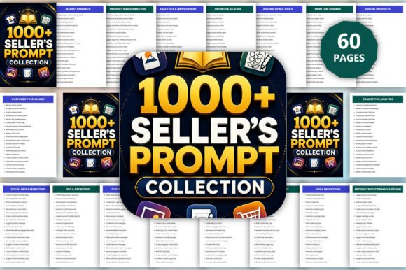 1000 Seller’s Prompt Collection: A Comprehensive System for Scaling Your Online Business in the AI Era