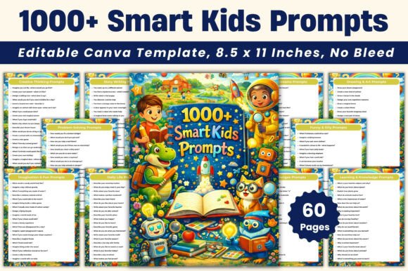 1000 Smart Kids Prompts: A Practical Creativity Planner for Real Life