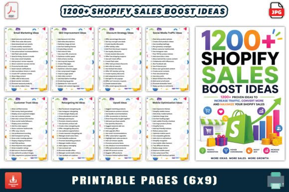1200 Shopify Sales Boost Ideas