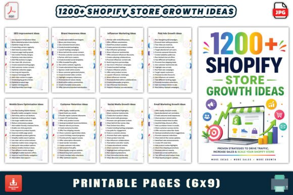 1200 Shopify Store Growth Ideas: A Practical Tool for Scaling Your Online Store