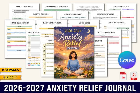 2026–2027 Anxiety Relief Journal: A Complete Guide