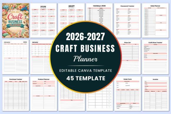 2026–2027 Craft Business Planner KDP: A Strategic Tool for Handmade Entrepreneurs