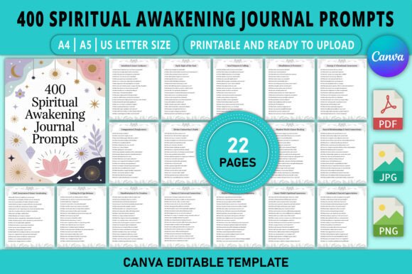 400 Spiritual Awakening Journal Prompts