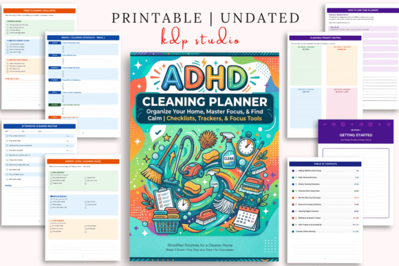 ADHD Cleaning Planner: A Fresh Approach to Home Organization