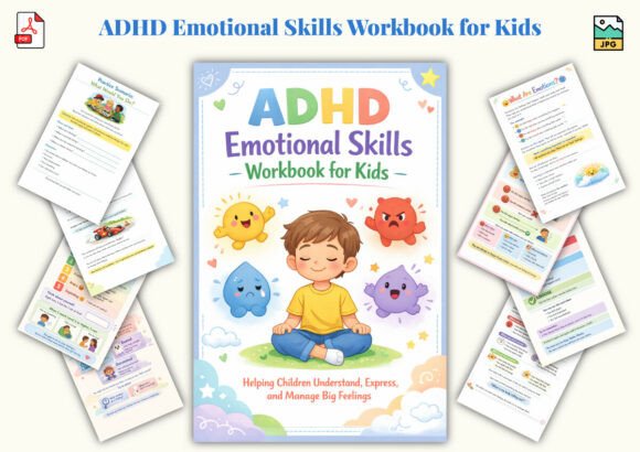 ADHD Emotional Skills Workbook for Kids: A Practical Tool for Real Moments That Matter