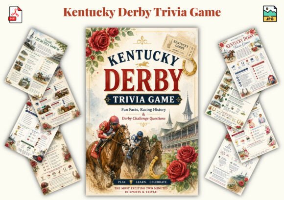 Kentucky Derby Trivia Game: A Complete Guide to the Ultimate Racing-Themed Party Activity Book