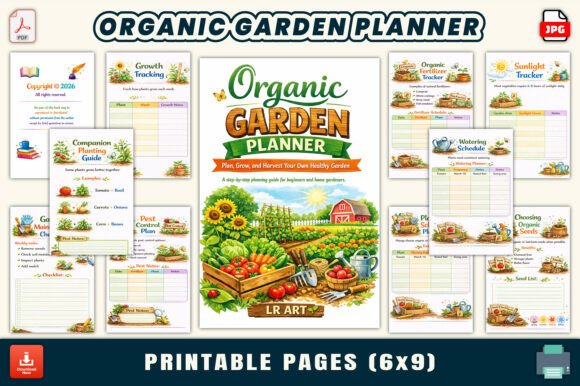 Organic Garden Planner: Your Complete Gardening Companion