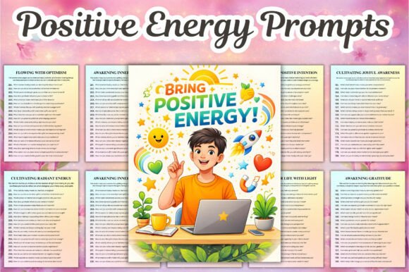 Positive Energy Prompts: A Practical Tool for Daily Reflection and Mindset Shifts