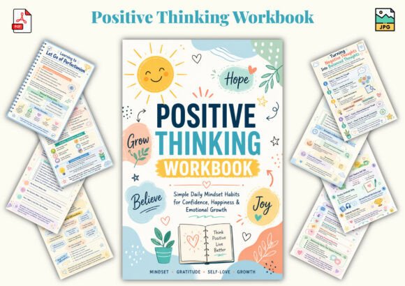 Positive Thinking Workbook – Build a Healthier Mindset