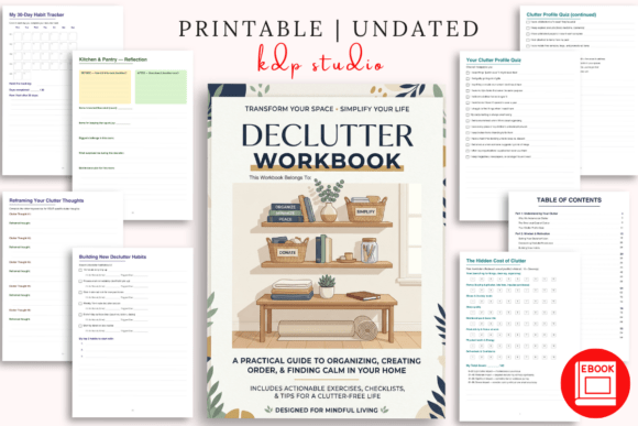 Reclaiming Space and Sanity: Why the Declutter Workbook Is the Tool Professionals Need