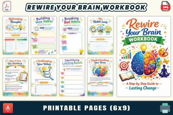 Rewire Your Brain Workbook: Practical Tools for Transforming Your Daily Workflows