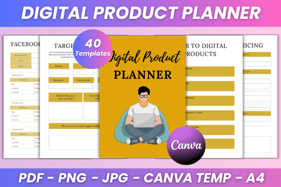 The Digital Product Planner KDP Interior: Your Blueprint for Launching Profitable Digital Creations