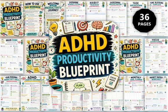 Understanding the ADHD Productivity Blueprint: A Practical Tool for Working with Your Brain