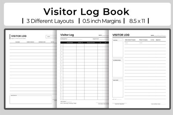 Why a Visitor Log Book Is Essential for Security and Organization